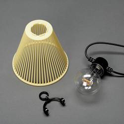 Konstsmide 2333-830 Světelný řetěz venkovní Energetická třída (EEK2021): G (A - G) 230 V Počet žárovek 10 LED jantar Délka světel: 9.15 m stmívatelné,
