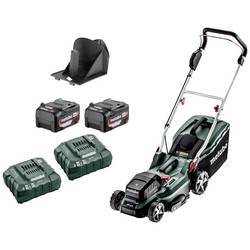 Metabo RM 36-18 LTX BL 36 akumulátor Akumulátorová sekačka + 2. akumulátor, vč. nabíječky 18 V šířka sekání 36 cm