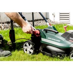 Metabo RM 36-18 LTX BL 36 akumulátor Akumulátorová sekačka + 2. akumulátor, vč. nabíječky 18 V šířka sekání 36 cm