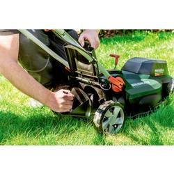 Metabo RM 36-18 LTX BL 36 akumulátor Akumulátorová sekačka + 2. akumulátor, vč. nabíječky 18 V šířka sekání 36 cm