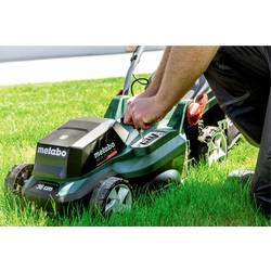 Metabo RM 36-18 LTX BL 36 akumulátor Akumulátorová sekačka + 2. akumulátor, vč. nabíječky 18 V šířka sekání 36 cm