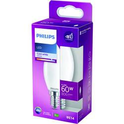 Philips LED 76271100 LED Energetická třída (EEK2021) E (A - G) E14 6.5 W = 60 W studená bílá (Ø x v) 3.5 cm x 9.7 cm 1 ks