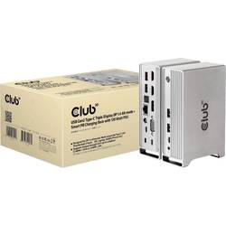club3D USB-C® dokovací stanice 4K ChargingDock USB-C Vhodné pro značky (dokovací stanice pro notebook): Club 3D napájení USB-C®