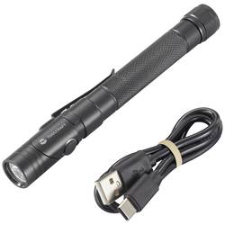 TOOLCRAFT 2-in-1 TO-7838457 SMD LED kapesní svítilna s režimem stroboskopu, s USB rozhraním, nastavitelná, s klipem na opasek napájeno akumulátorem 250 lm 3.5