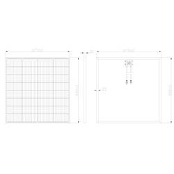 Sygonix monokrystalický solární panel, 150 W, 18.62 V