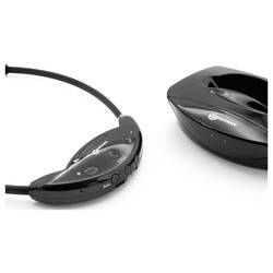 Geemarc CL7700 špuntová sluchátka (In Ear) Bluetooth®, bezdrátová stereo černá regulace hlasitosti Hi-Fi
