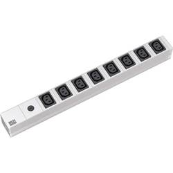 Bachmann 333540 19 palec zásuvková lišta pro datové skříně 1 U zásuvka C13 10A vč. 2 kovových úchytů vícebarevná