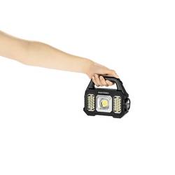 easymaxx 12899 LED, COB LED pracovní osvětlení napájeno akumulátorem, solární napájení