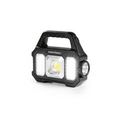 easymaxx 12899 LED, COB LED pracovní osvětlení napájeno akumulátorem, solární napájení
