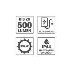 easymaxx 12899 LED, COB LED pracovní osvětlení napájeno akumulátorem, solární napájení