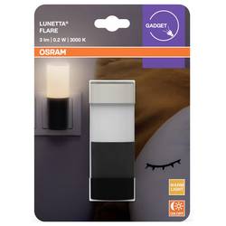 OSRAM HOMELIGHTING LUNETTA FLARE 830 Black 4099854444418 nástěnné světlo 0.20 W černá