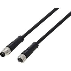 TRU COMPONENTS Přívodní kabel, TC-13751996, piny: 3, 5 m, 1 ks