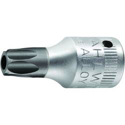 Stahlwille 44 KTXB T 8 SCHRAUBENDREHEREINSATZ 1/4 ZOLL - MIT BOHRUNG 01351008 1/4 (6,3 mm) sada šroubováků T 8 1/4 (6,3 mm)