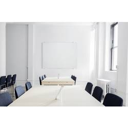 SpeaKa Professional magnetická skleněná tabule SP-GWW-001 (š x v) 1200 mm x 900 mm bílá hladký vč. odkládací misky