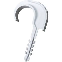 N & L Einzelsteckschelle 25-32mm upevňovací příchytka zástrčný 532STN Průměr kabelového svazku (rozsah) 25 do 32 mm pro zástrčnou montáž do zdiva, s rozpínací