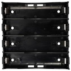 TRU COMPONENTS TC-13220720 bateriový držák 4x 18650 póly kontaktu (d x š x v) 78 x 79 x 21 mm