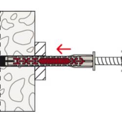 Fischer 562169 DuoXpand FUS hmoždinka s dlouhým dříkem 120 mm 10 mm 50 ks