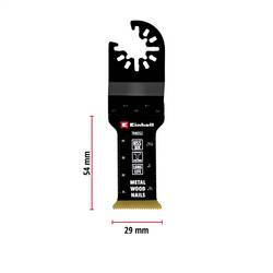Einhell 708052 Tauchsägeblatt BIM-TI, 29mm bimetalový ponorný pilový list 29 mm 1 ks