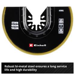 Einhell 708059 Sägeblatt halbr. BIM-TI 100mm bimetalový ponorný pilový list 100 mm 100 mm 1 ks