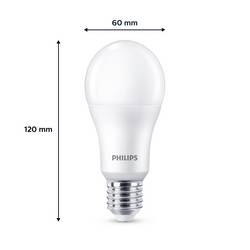 Philips 8719514451391 LED Energetická třída (EEK2021) E (A - G) E27 13 W = 100 W teplá bílá 3 ks