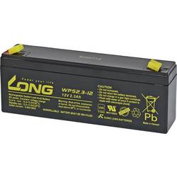 Long WPS2.3-12-M/F1 olověný akumulátor olověný se skelným rounem 2.3 Ah 12 V 1 ks