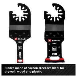 Einhell 708103 Multit.-Set Holz/Metal 3tlg SB HCS , Bimetal sada multifunkčního nářadí 1 ks