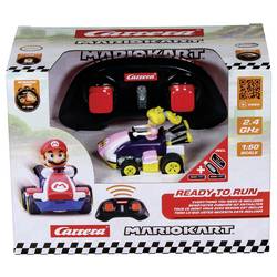 Carrera 370430036 CARRERA - 2.4GHz Mario Kart Mini RC - Peach Paperbox 1:50 RC model auta elektrický závodní auto, silniční model vč. akumulátorů a kabelu k