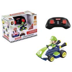 Carrera 370430033 CARRERA - 2.4GHz Mario Kart Mini RC - Luigi Paperbox 1:50 RC model auta elektrický závodní auto vč. akumulátorů a kabelu k nabíjení