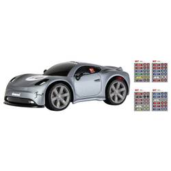 Carrera 370430042 CARRERA - Bundesliga - 2.4GHz Mini RC grau 370430042 1:43 RC model auta elektrický vč. akumulátorů a kabelu k nabíjení