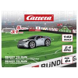 Carrera 370430042 CARRERA - Bundesliga - 2.4GHz Mini RC grau 370430042 1:43 RC model auta elektrický vč. akumulátorů a kabelu k nabíjení
