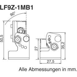 Idec montážní kloub LF9Z-1MB1 nerezová ocel 1 ks