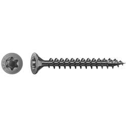 SPAX 1191040450603 šroub do dřeva 4.5 mm 60 mm T-STAR plus ocel Černý BLAX 100 ks