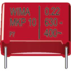 Wima MKP1G041006D00KSSD 1 ks fóliový kondenzátor MKP radiální 1 µF 400 V/DC 10 % 27.5 mm (d x š x v) 31.5 x 13 x 24 mm Piece