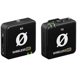 nasazovací sada mikrofonu Rode Wireless ME Druh přenosu:bezdrátový, analogový, Digital vč. kabelu, vč. ochrany proti větru, vč. tašky