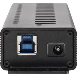Renkforce RF-3897144 USB Hub 13 portů USB-A USB 3.0 5 GBit/s s hliníkovým krytem, pro montáž na zeď, s portem pro rychlé nabíjení RF-3897144