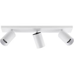 Deko Light 348249 Can Tilt eckig, 3x 7,5 W GU10, Weiß Stropní svítidlo GU10 7.5 W bílá