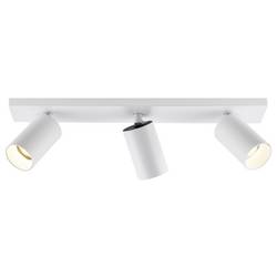 Deko Light 348249 Can Tilt eckig, 3x 7,5 W GU10, Weiß Stropní svítidlo GU10 7.5 W bílá