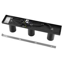 Deko Light 348250 Can Tilt eckig, 3x 7,5 W GU10, Schwarz Stropní svítidlo GU10 7.5 W černá