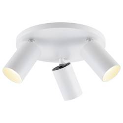 Deko Light 348255 Can Tilt rund, 3x 7,5 W GU10, Weiß Stropní svítidlo GU10 7.5 W bílá