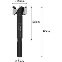 Bosch Accessories 2608901831 Foersterův vrták, čelní fréza 26 mm Celková délka 88 mm 1 ks