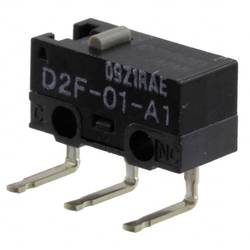 Omron D2F-01-A1 mikrospínač 30 V/DC 0.1 A 1x zap/(zap) 1 ks Bag