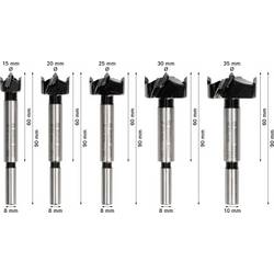 Bosch Accessories 2608901844 sada vrtáků pro osazení závěsů 15 mm, 20 mm, 25 mm, 30 mm, 35 mm 1 ks