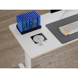 Elevar 10dílná obal pořadače na CD/DVD 2 CD/DVD/Blu-ray plast černá (transparentní), bílá (transparentní) 10 ks (š x h) 14.7 cm x 12.7 cm LV-9640