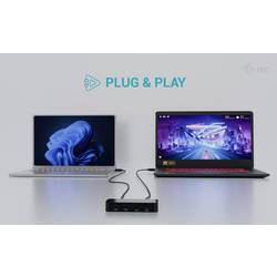 i-tec CAKVMHUB2A2C USB Hub 2 + 2 port USB-A USB 3.0 5 GBit/s černá CAKVMHUB2A2C
