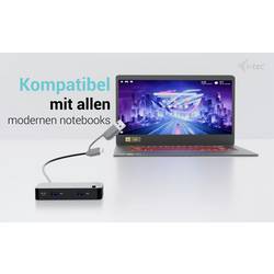 i-tec CAKVMHUB2A2C USB Hub 2 + 2 port USB-A USB 3.0 5 GBit/s černá CAKVMHUB2A2C
