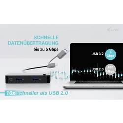 i-tec CAKVMHUB2A2C USB Hub 2 + 2 port USB-A USB 3.0 5 GBit/s černá CAKVMHUB2A2C