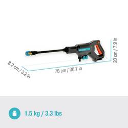 GARDENA AquaClean 24/18V solo středotlaký čistič 24 bar