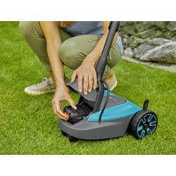 GARDENA 22/18V P4A Ready-To-Use Set akumulátor Akumulátorová sekačka mulčovací funkce, + akumulátor, s nastavením výšky sečení, vč. nabíječky 18 V šířka sekání