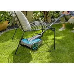 GARDENA 22/18V P4A Ready-To-Use Set akumulátor Akumulátorová sekačka mulčovací funkce, + akumulátor, s nastavením výšky sečení, vč. nabíječky 18 V šířka sekání