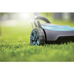 GARDENA 22/18V P4A Ready-To-Use Set akumulátor Akumulátorová sekačka mulčovací funkce, + akumulátor, s nastavením výšky sečení, vč. nabíječky 18 V šířka sekání